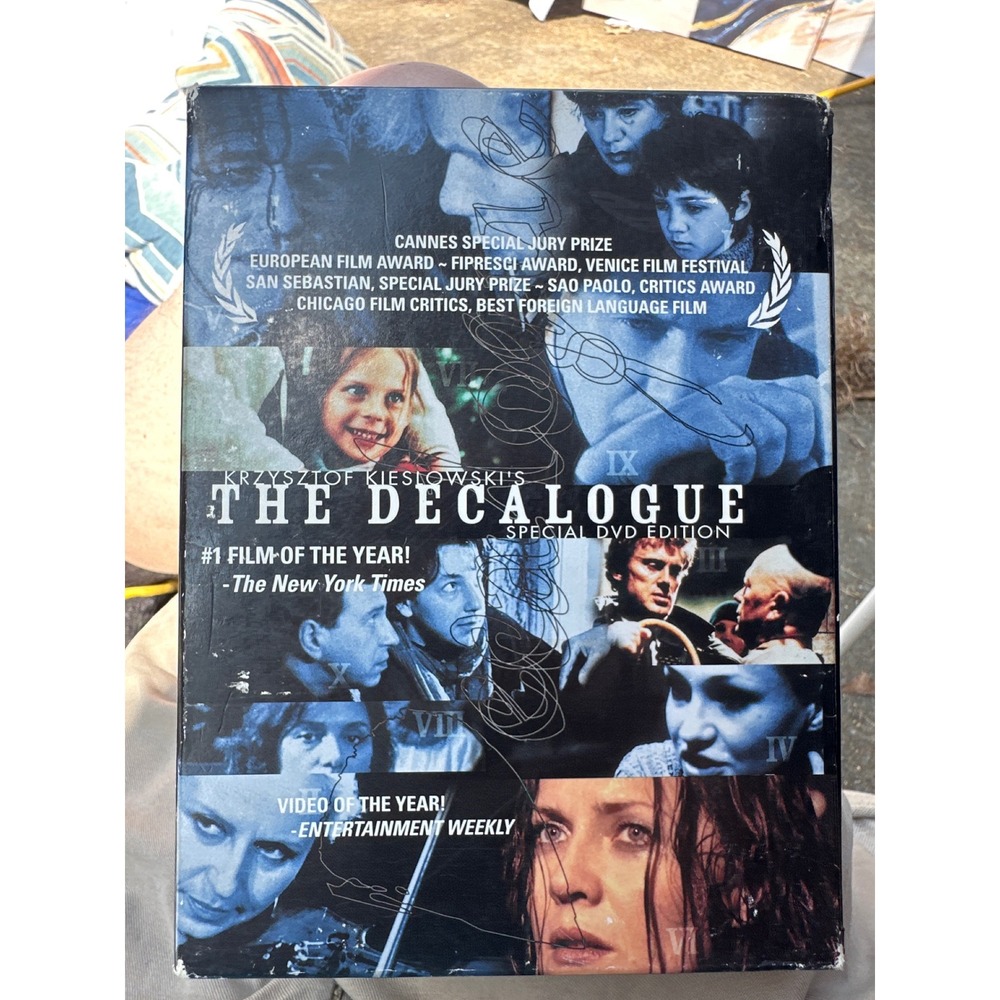 Krzysztof Kieslowski The Decalogue Special DVD Edition Facets Video Box Set